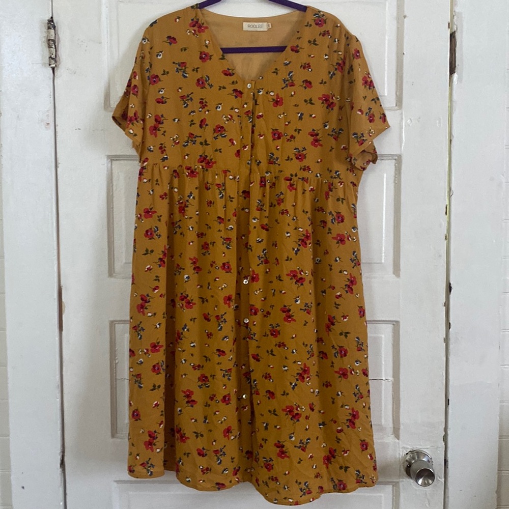 Lovely patterned floral dress